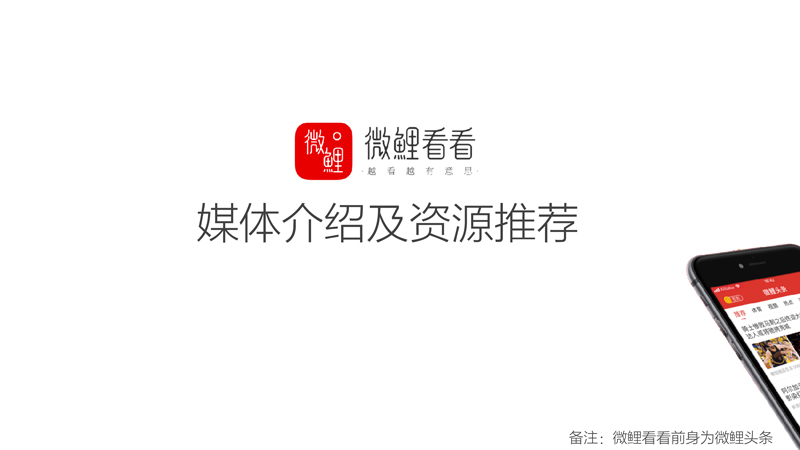 微鲤看看广告媒体介绍及资源推荐