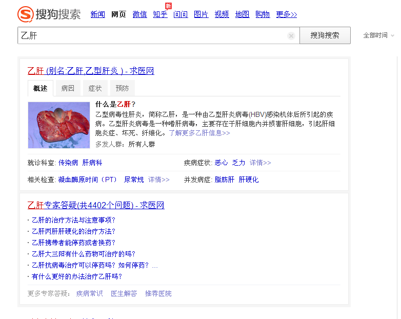 求医网广告展现