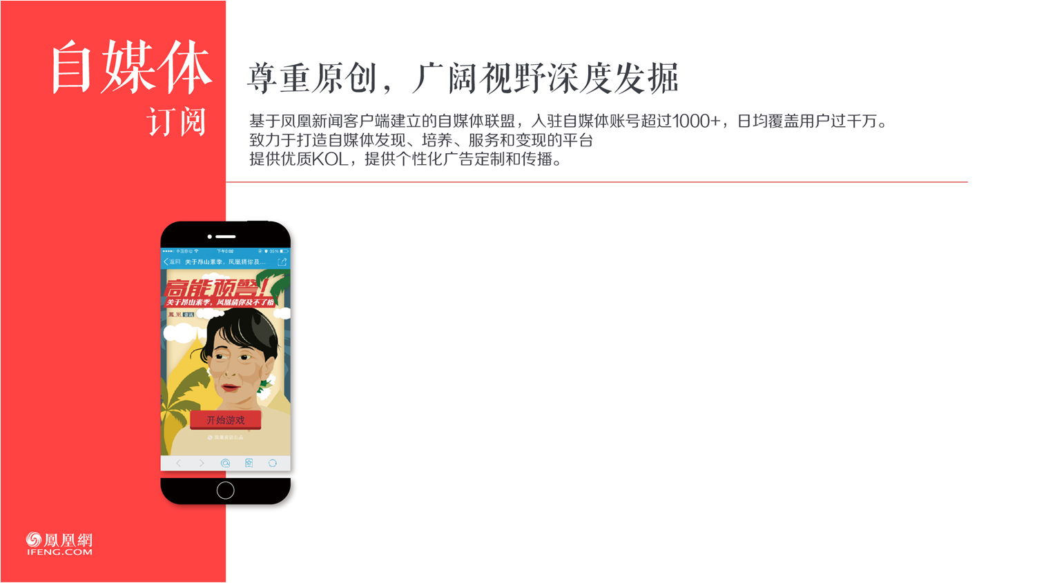 凤凰网推广形式